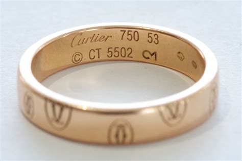 cartier ring stamp|cartier ring real meaning.